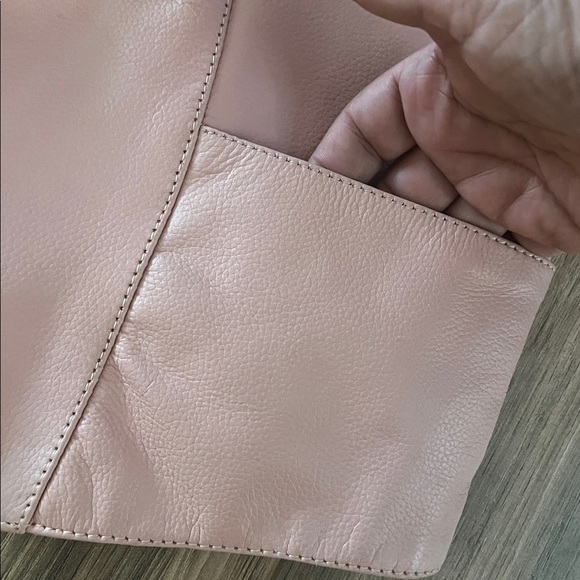 Allstate Vintage Pink Genuine Leather Vest Gypsy Renaissance Boho Western 2XL - Picture 4 of 10